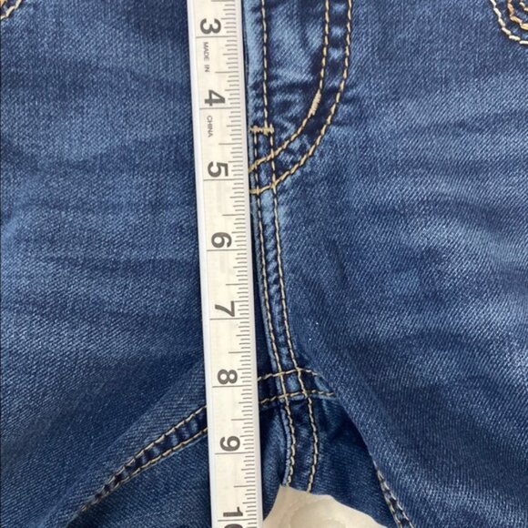 Silvery Suki Pencil Skinny Joga Jeans Blue Size 27W - Picture 4 of 13